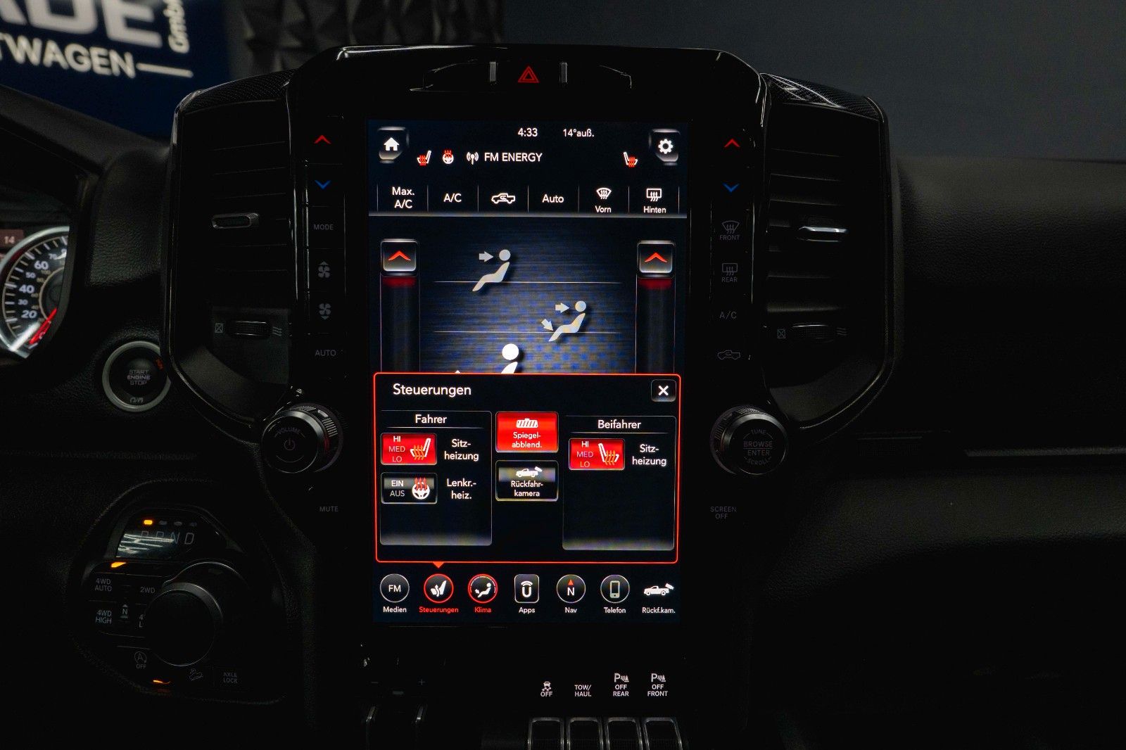 Fahrzeugabbildung Dodge RAM 5.7 V8 HEMI 4x4 Built to Serve LONG AxleLock