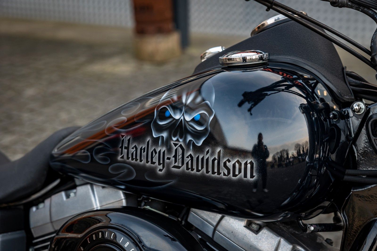 Fahrzeugabbildung Harley-Davidson DYNA STREET BOB FXDB 96 CUI - FALCON AUSPUFF -