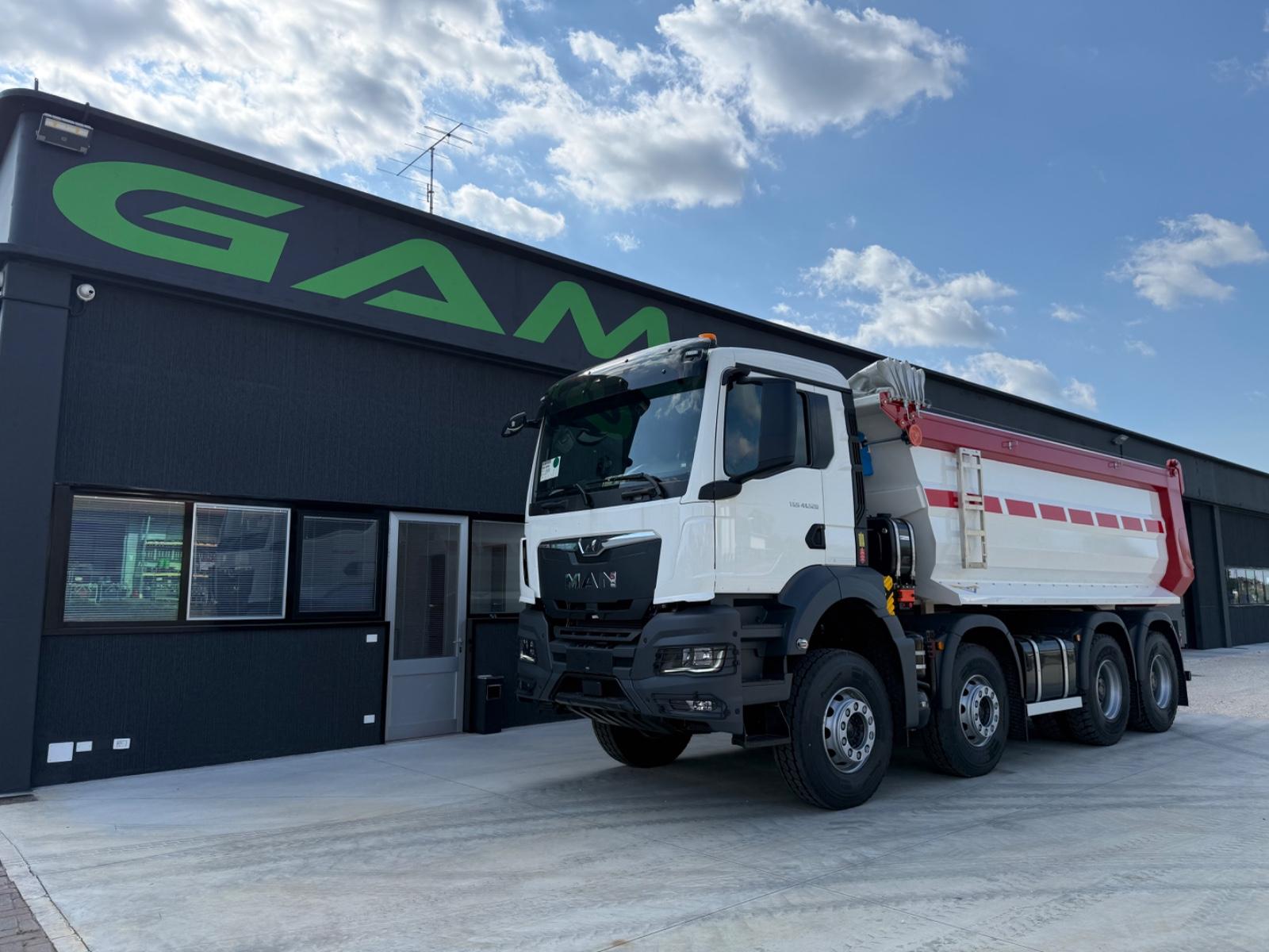 MAN 41.520 TGS 40Ton 8x4 Euro6 KIPPER 19cbm