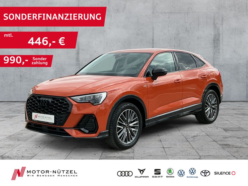 Audi Q3 Sportback 35 TFSI S-TR S-LINE 5JG+LED+NAV+AHK