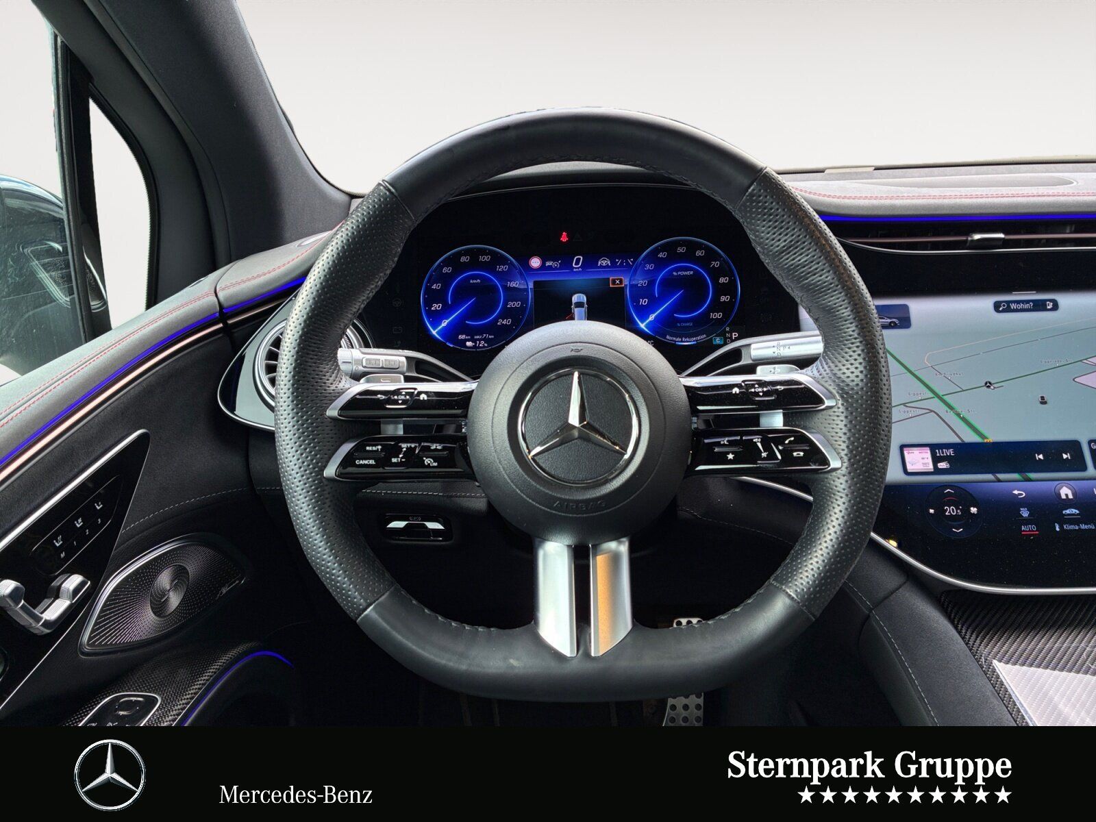 Mercedes-Benz EQS 580 4M SUV 7 Sitze AMG'Pano'Night'AHK'360°K foto 12