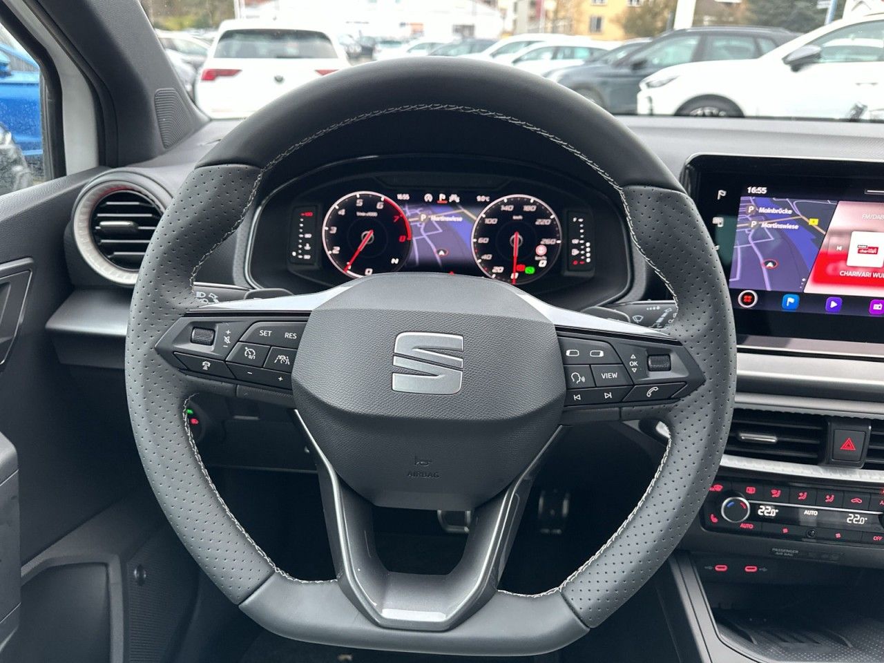 Fahrzeugabbildung SEAT Arona FR Black Edition 1.0 TSI 116 PS 7-Gang-DSG - mit KI generiert/bearbeitet