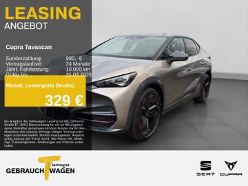 Cupra Leasingangebot: Cupra Tavascan LM21 PANO HEAD-UP MATRIX 360° W-PUMPE