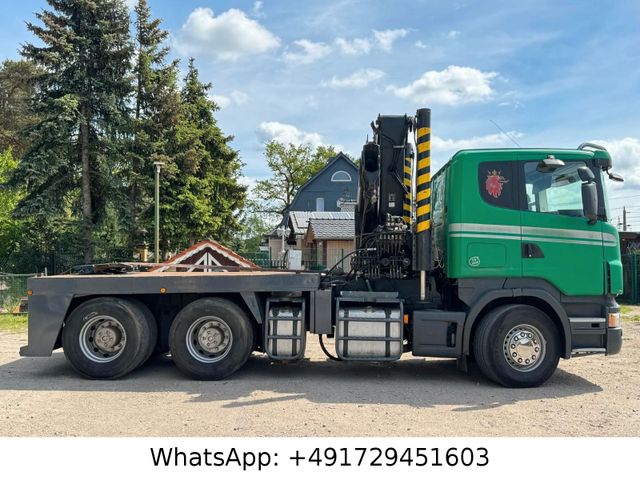 Scania R 500 V-8 6x4  Kran HIAB-190  Retarder Schalt