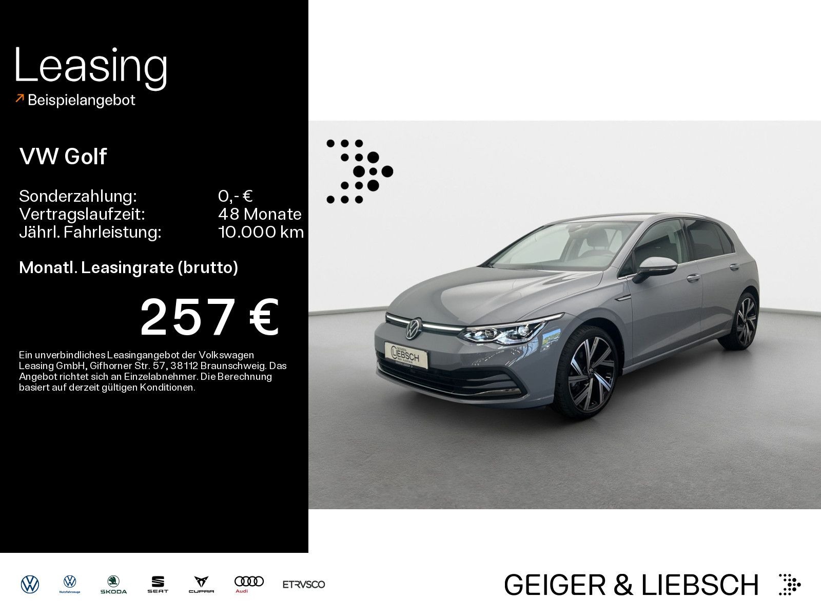 Volkswagen Golf VIII 1.5 eTSI DSG STYLE*LED*KAMERA*PDC*SHZ*