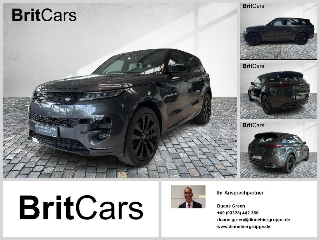 Land Rover RANGE ROVER SPORT 3.0 Plug-in Hybrid AHK,Black-P
