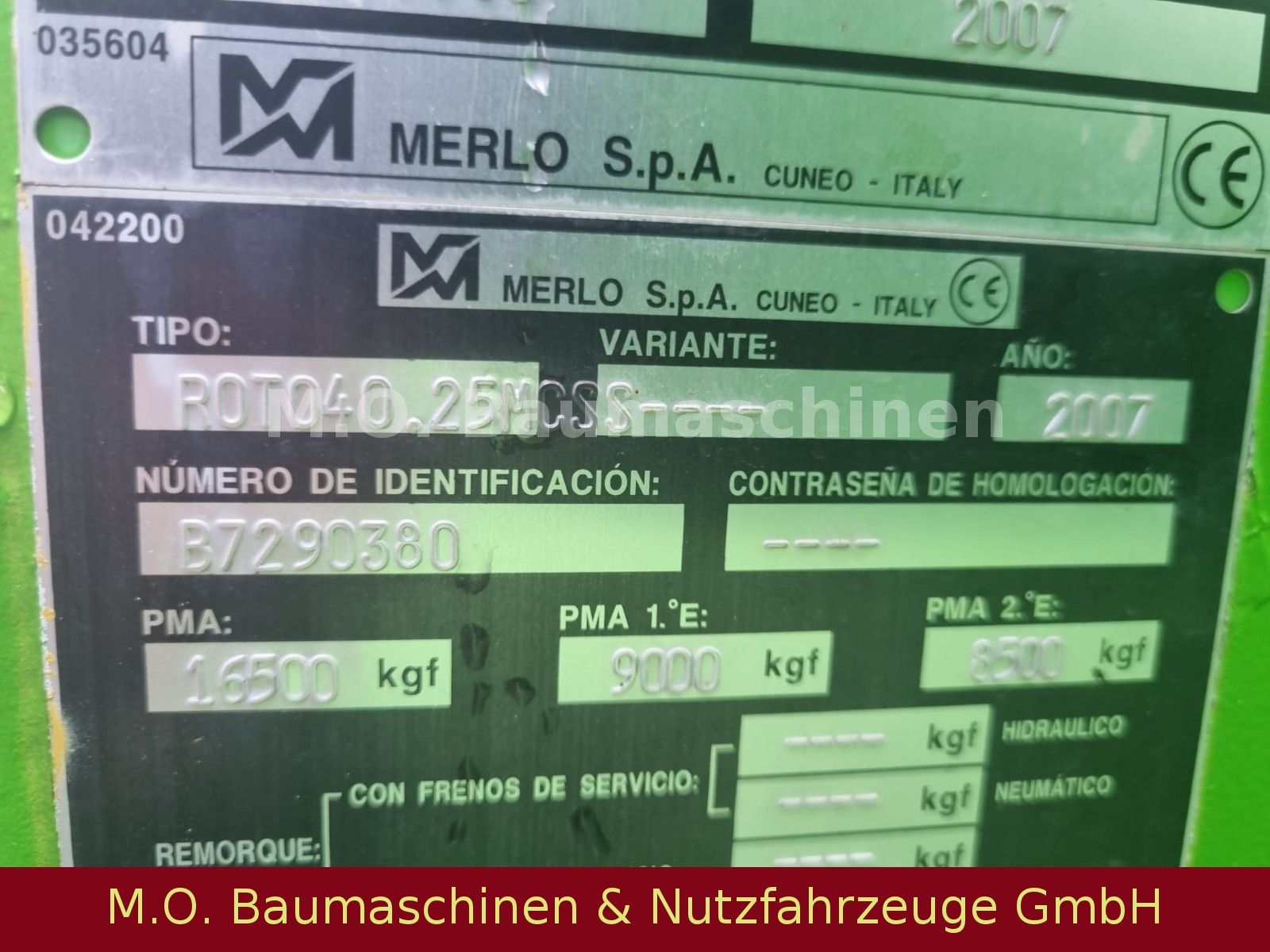 Fahrzeugabbildung Merlo Roto 40.25 MCSS / SW / Palettengabel/Funk