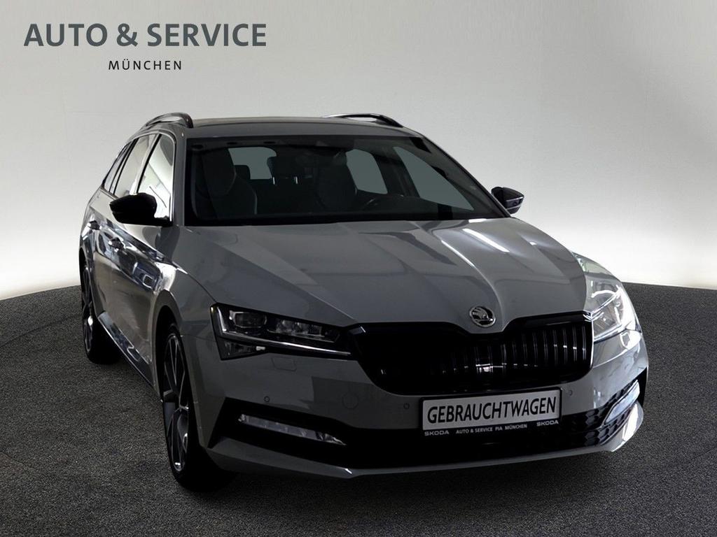Skoda Superb 2023 г. Серый, пробег 46700 км