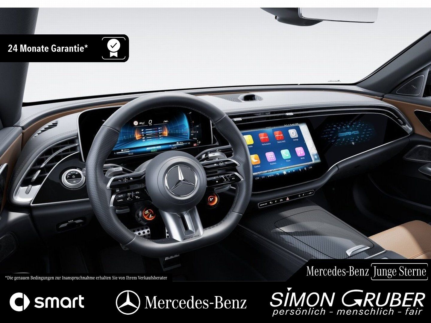 Fahrzeugabbildung Mercedes-Benz E 53 4M AMG Night II Pano Superscreen Carbon HUD