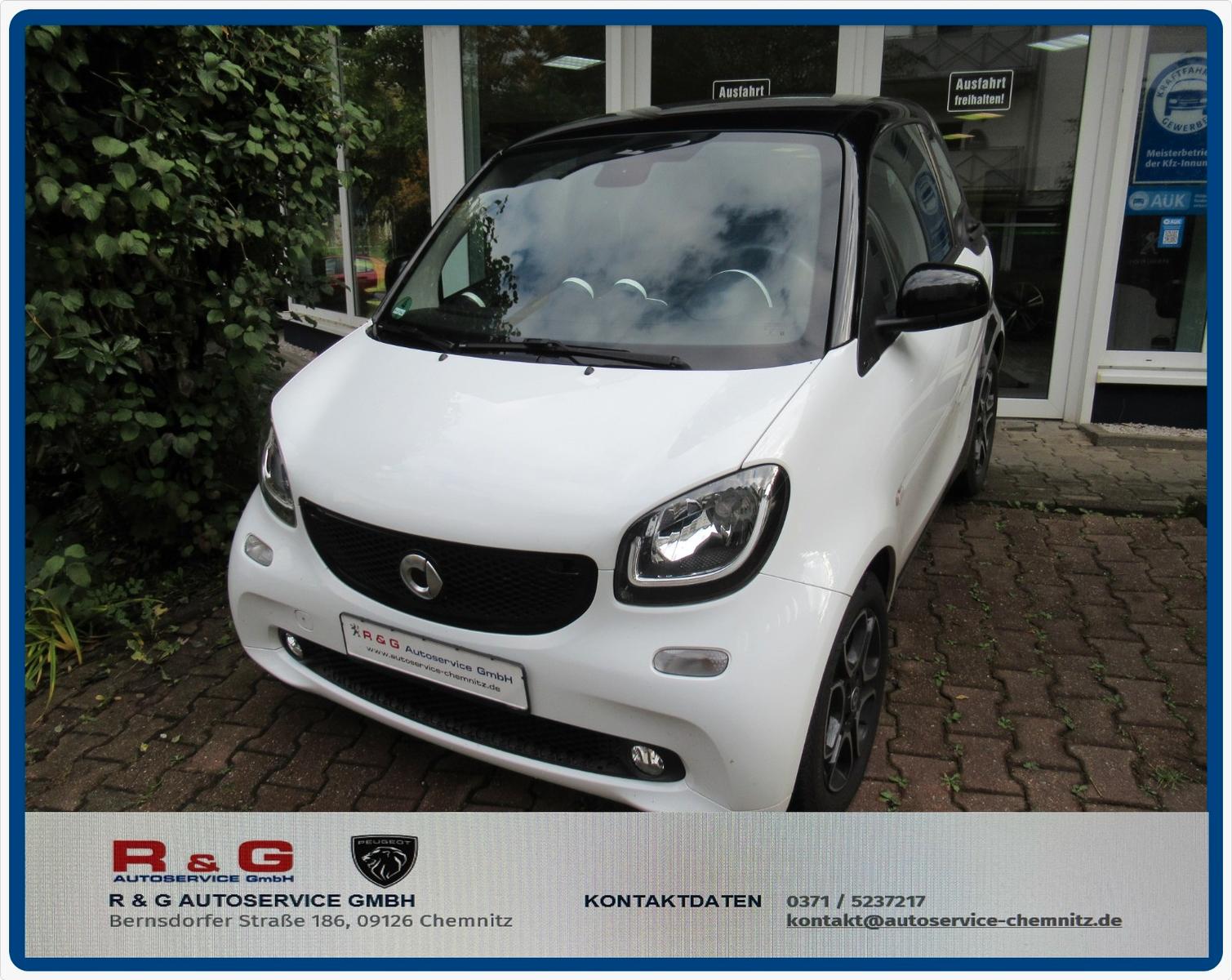 Smart ForTwo coupé Prime 0.9 66kW Panodach, Klima, LM