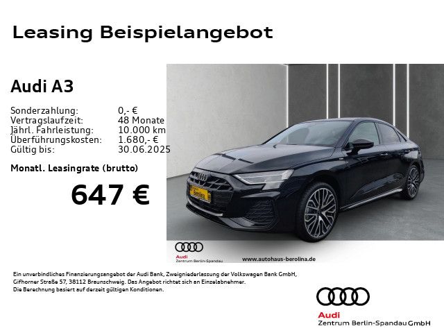 AUDI A3 Lim. 35 TFSI S line S tronic *PANO*SONOS*ACC*