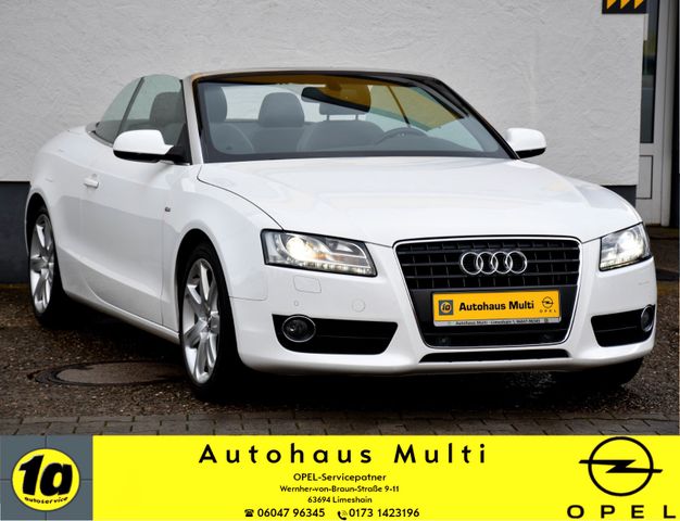 Audi A5 Cabrio 2.0TFSI S-Line AHK Navi PDC Sitzh Xeno