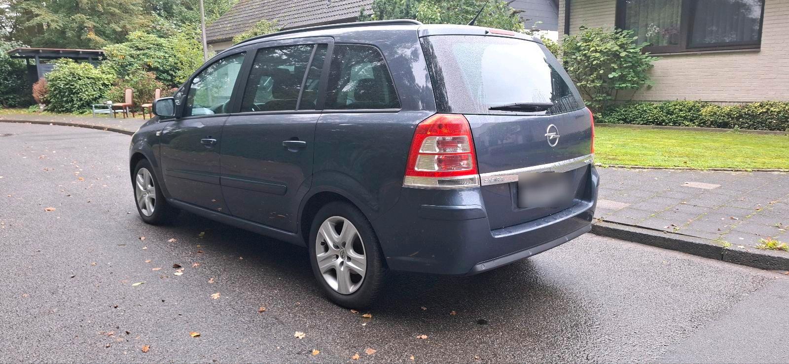 Opel Zafira 2009 — engine 120 HP (88kW)