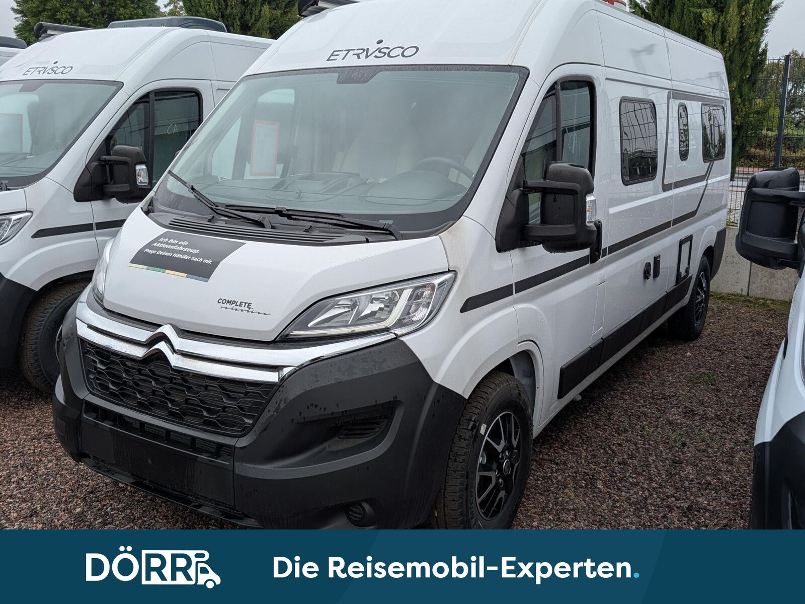 Fahrzeugabbildung Etrusco CV 600 DB Markise, Rückfahrkamera,