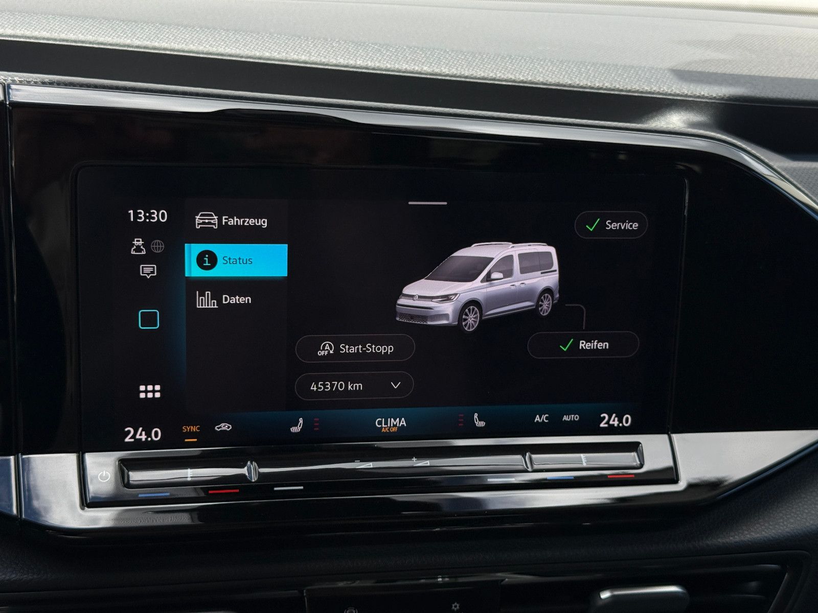 Fahrzeugabbildung Volkswagen Caddy Style TDI DSG AHK LED Navi Kamera SHZ