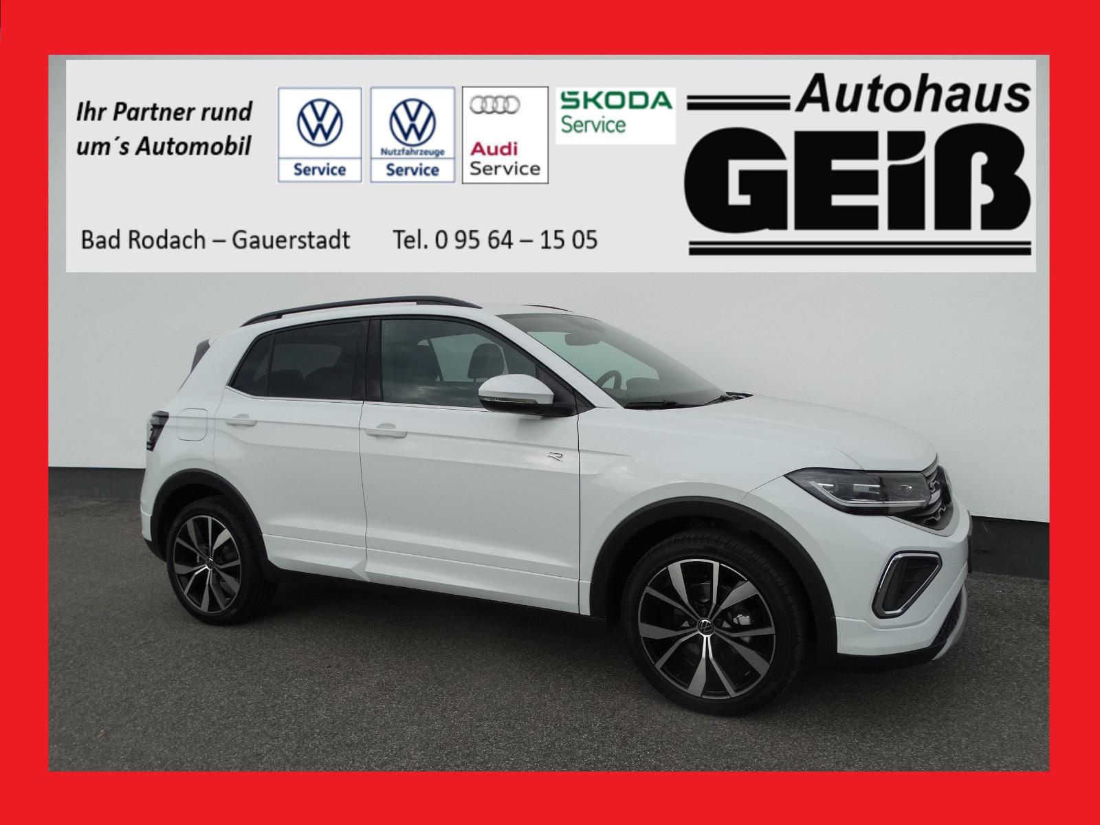 Volkswagen T-Cross 1.0 TSI DSG R-Line AHK/Shz/Rkm/Matrix/18