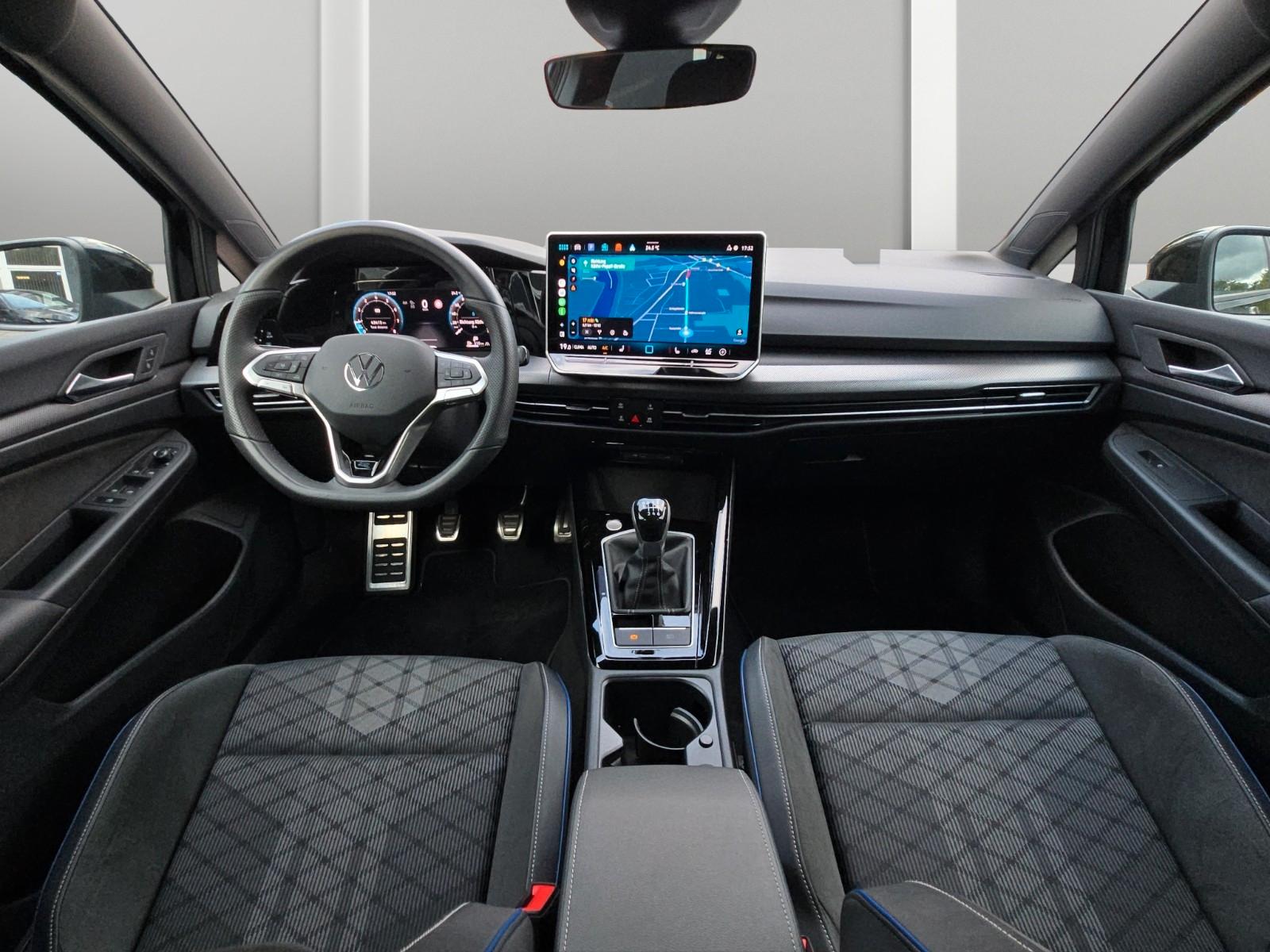 Volkswagen Golf VIII Lim.1.5TSI R-Line T.Leder Navi RFK ACC, миниатюра 9