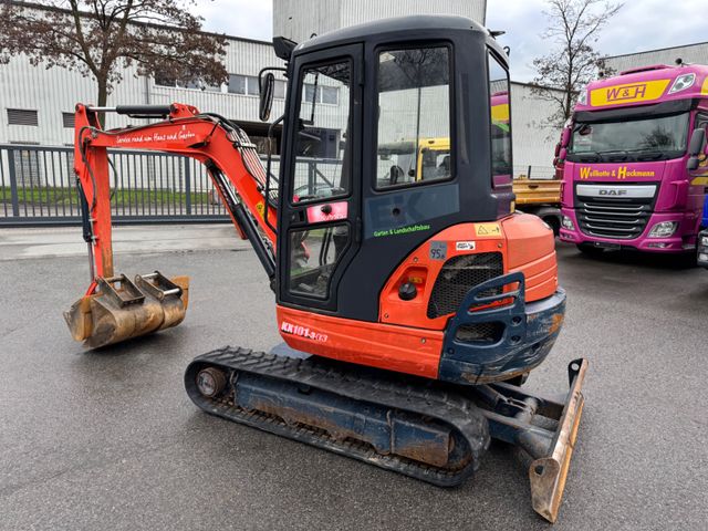 Kubota KX101-3a3  Schnellwechsler+3xLöffel