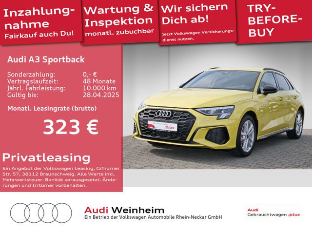 Audi A3 Sportback 45 TFSIe S-Line Gar 2029 Matrix-LED