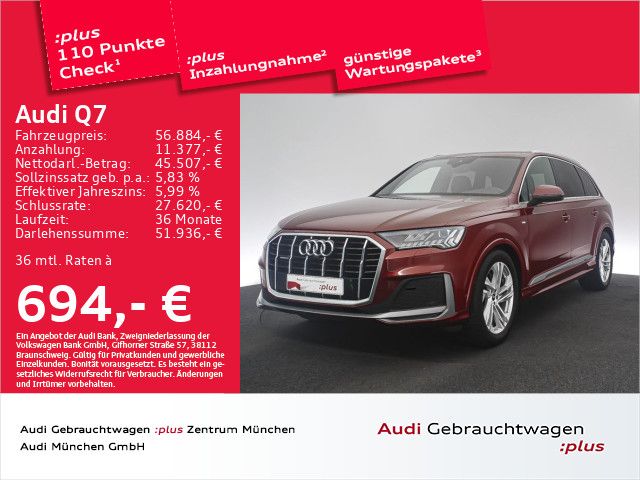 Audi Q7 50 TDI qu. S line Pano/Matrix/Kamera