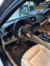 BMW 530d Touring A - - : Beige, Vollleder, Kombi