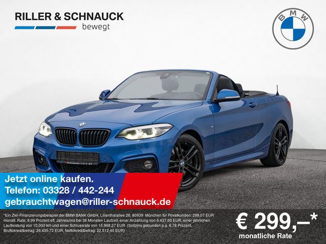 BMW 230i Cabrio M-Sport LED+NAVI+H/K+KAMERA+LEDER+KE