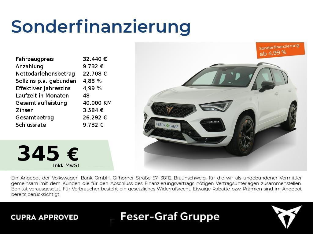 Cupra Ateca 2.0TSI DSG 4Drive LED AHK RearView Panoram