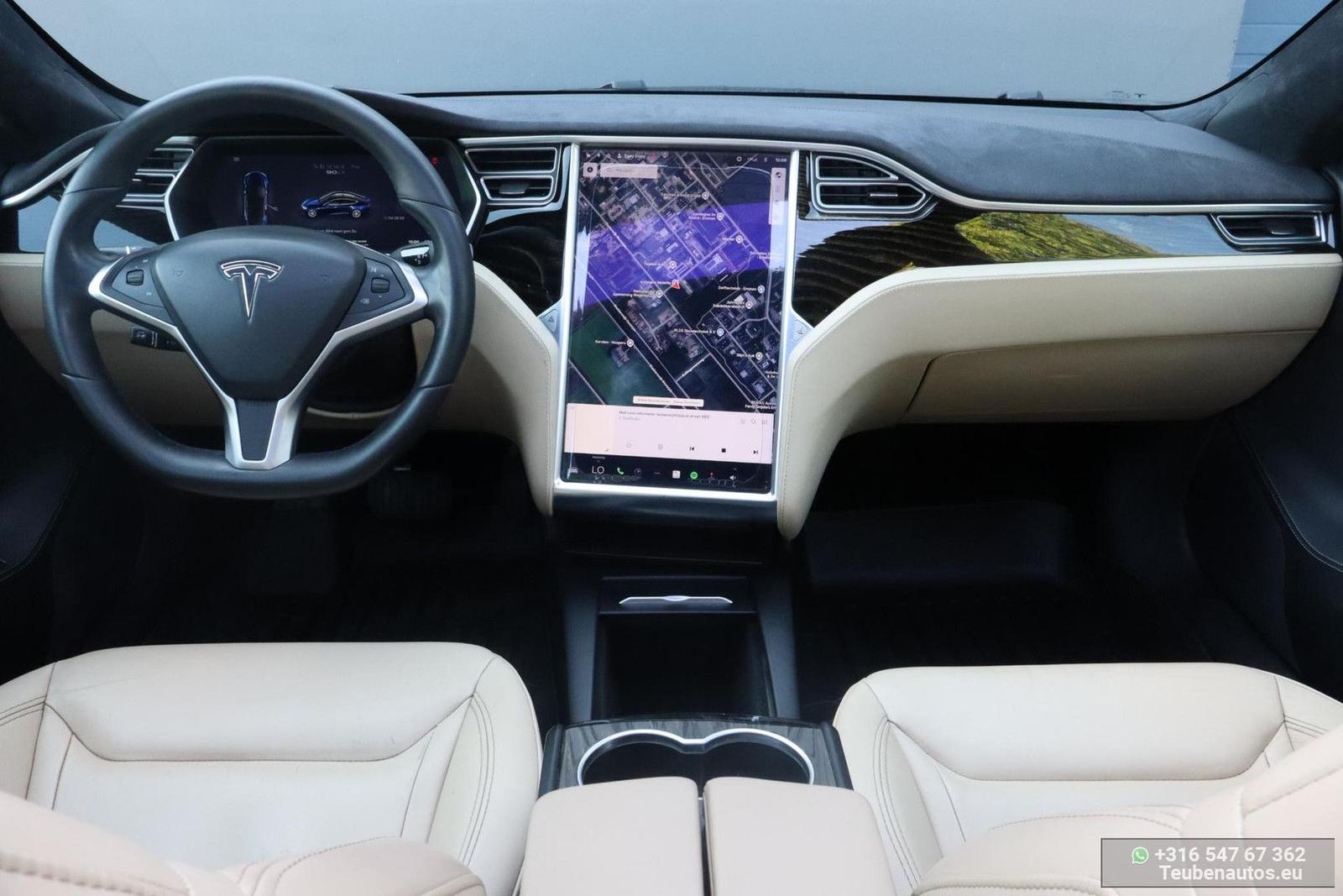 Tesla Model S 90D | 421 ch | BVA | Batterie SOH 87 % | Toit panoramique | GPS | Sièges chauffants | Hayon électrique
