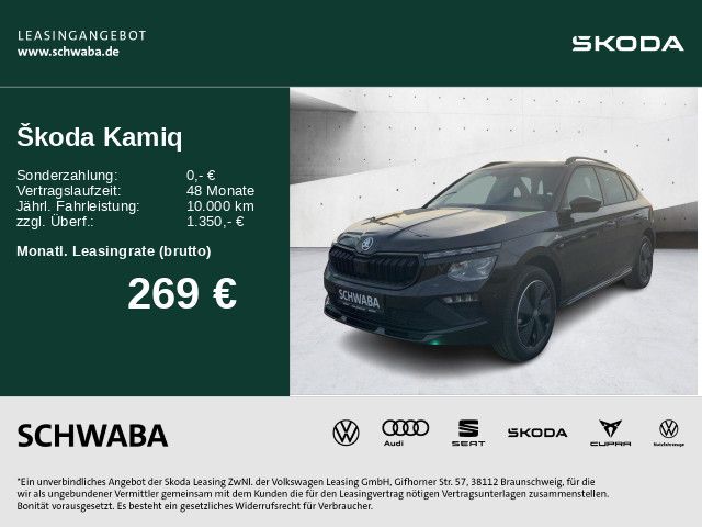 Skoda Kamiq Monte Carlo 1,0 TSI DSG *LED*AHK*ACC*R-KAM