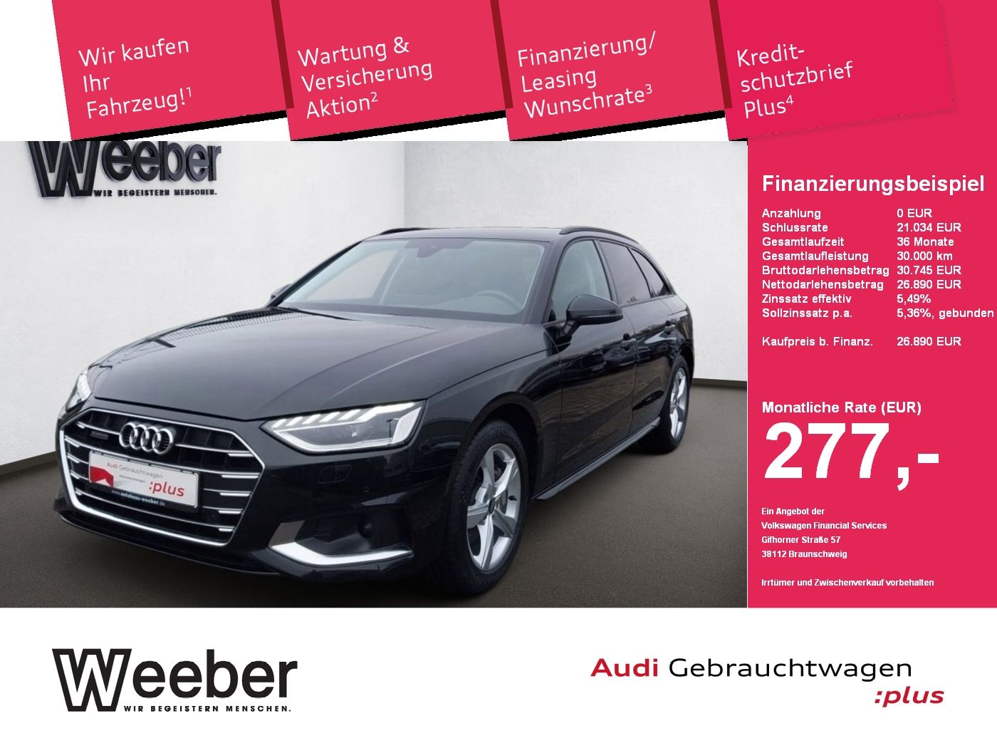 Audi A4 Avant quattro advanced *AHK*PDC*MATRIX*NAVI*