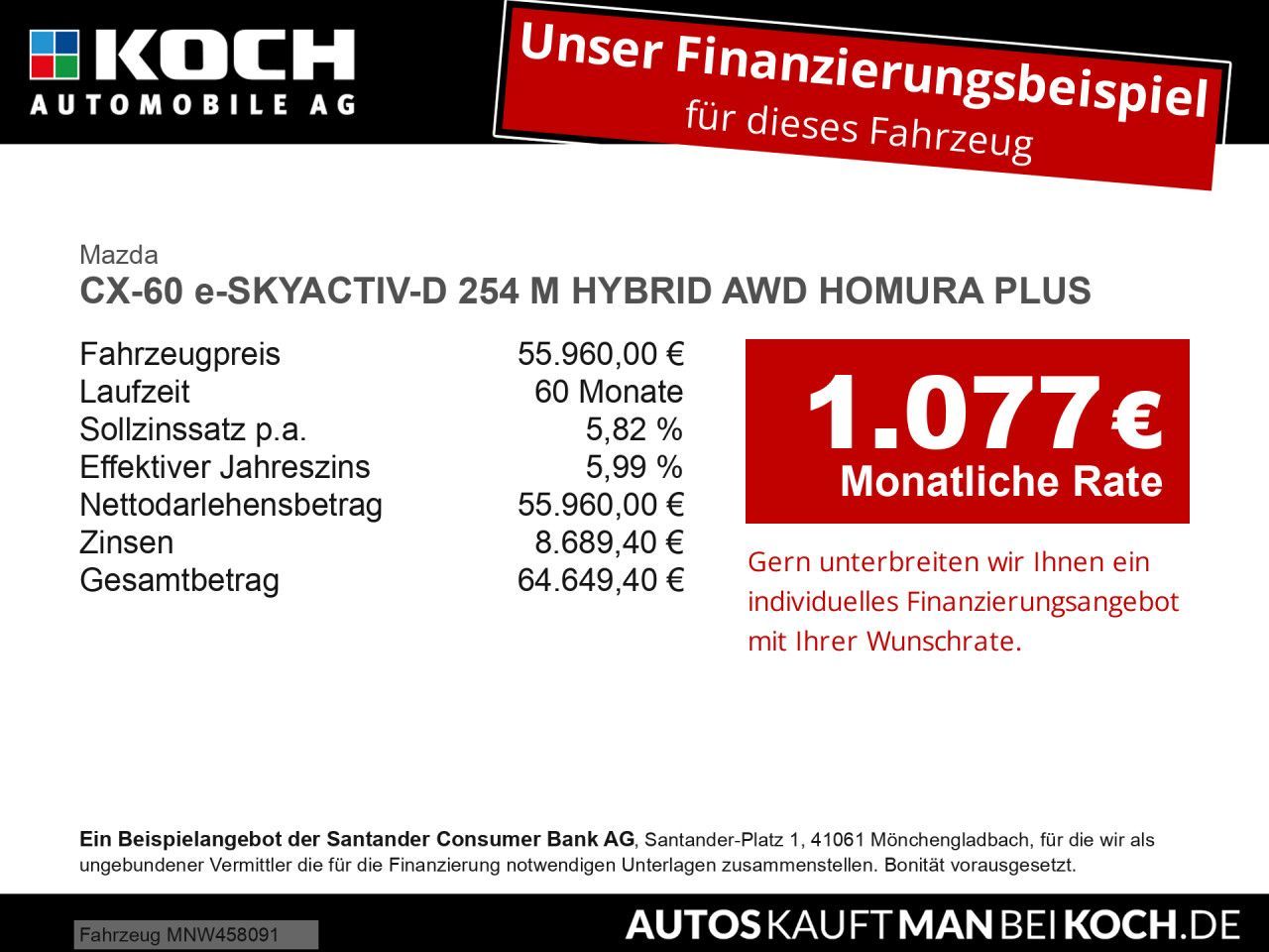 Mazda CX-60 e-SKYACTIV-D 254 M HYBRID AWD HOMURA PLUS imagem 2