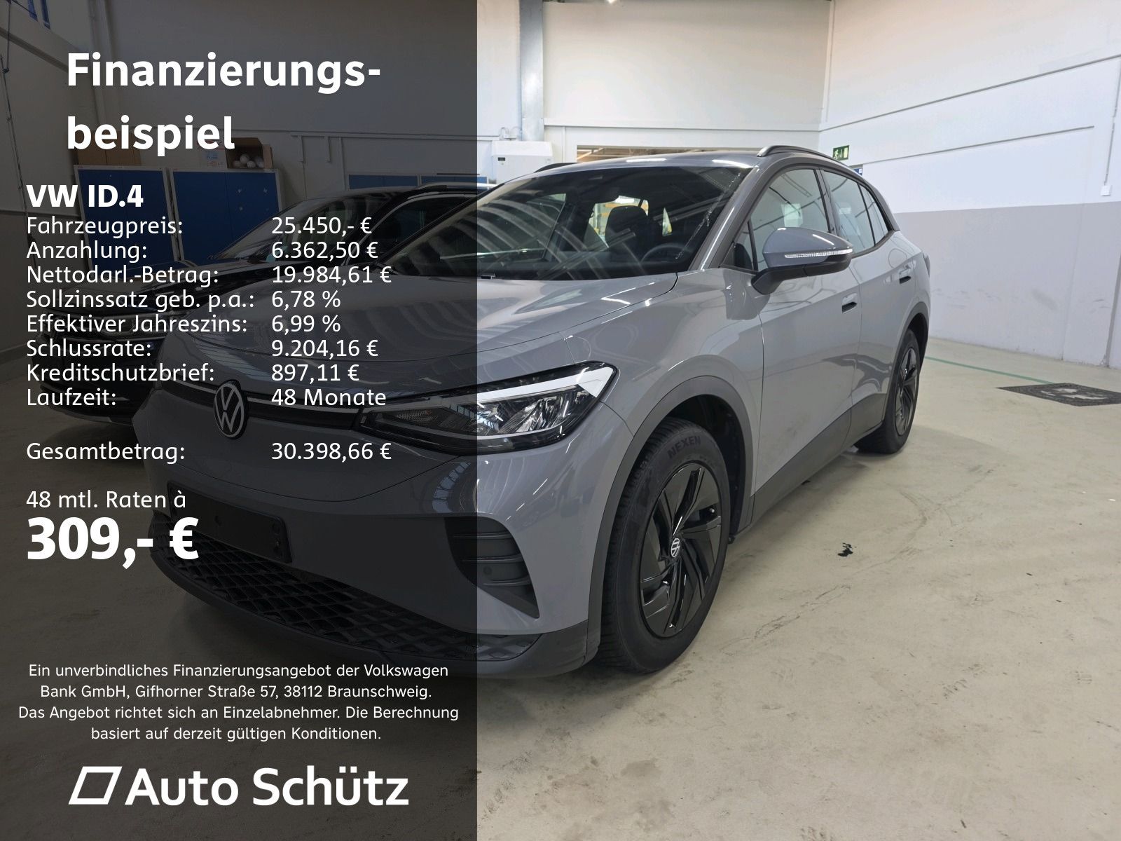 Volkswagen ID.4 Pure 55 kWh+LED+PDC+Klima
