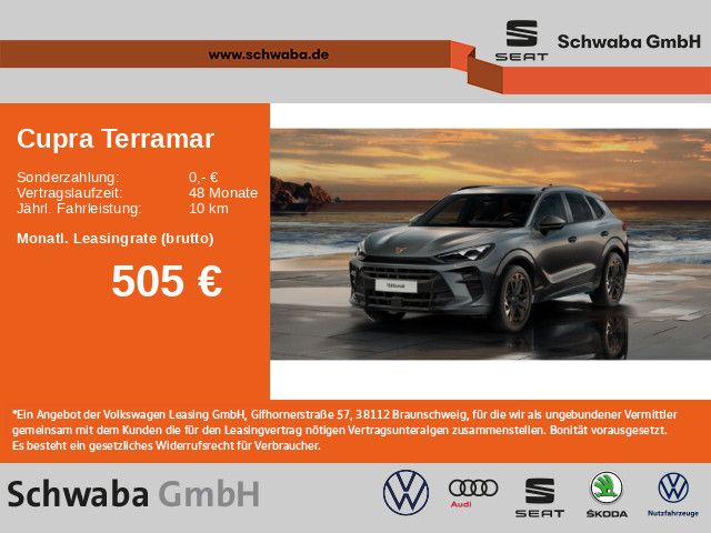 Cupra Terramar VZ 1.5 e-HYBRID DSG *MATRIX*AHK*ACC*20"