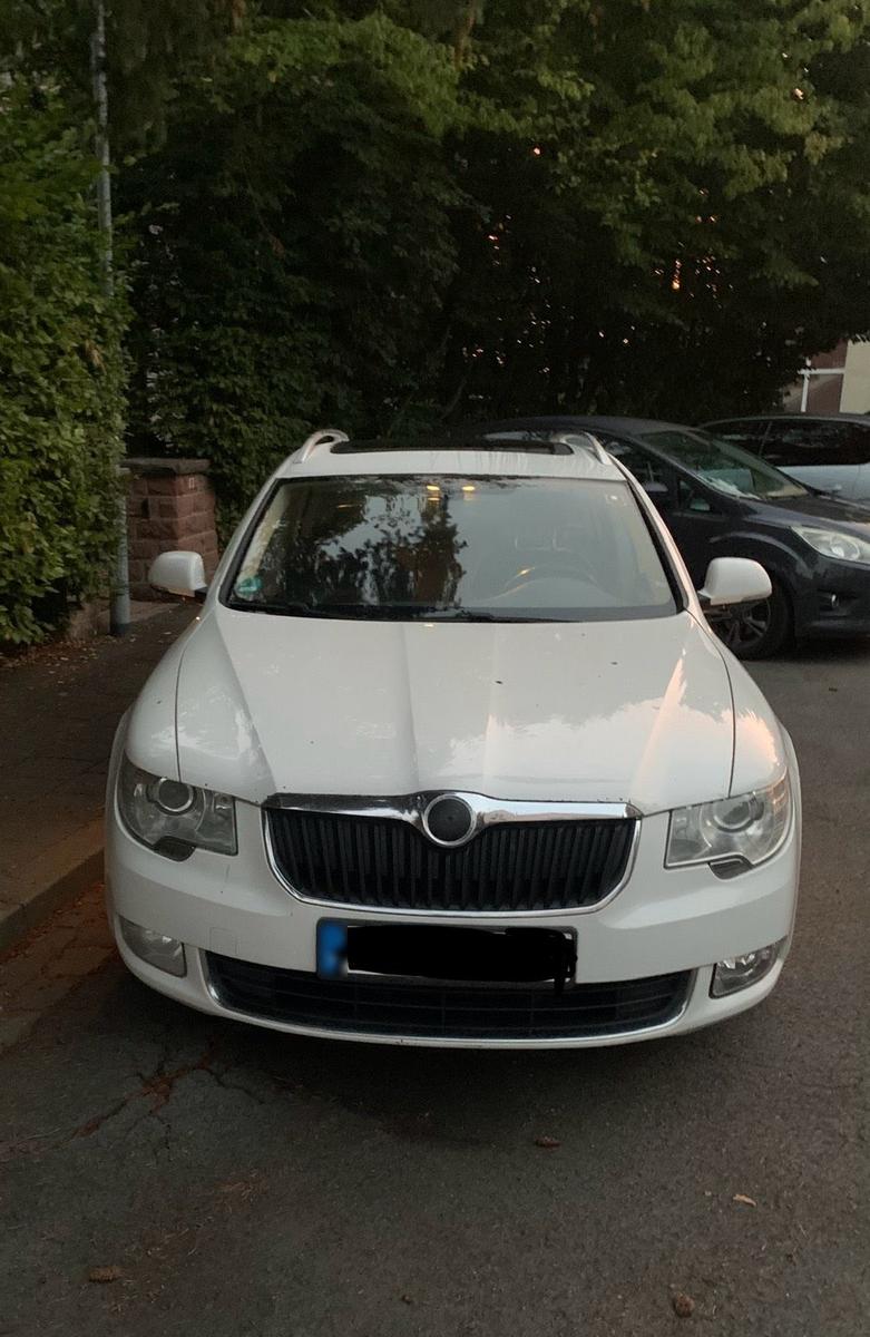 Skoda Superb 2011 — rear view