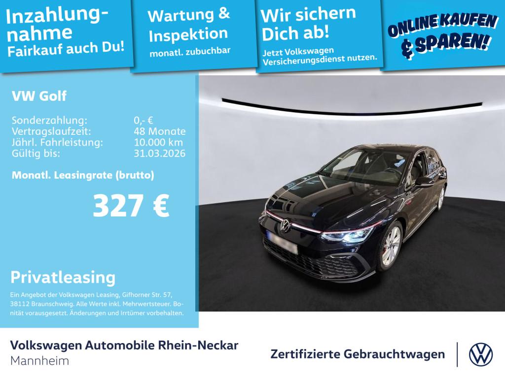 Volkswagen Golf VIII 2.0 TSI GTI DSG Navi AHK Kamera uvm