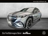Mercedes-Benz EQS 450 4M SUV AMG AdvancedPlus+Night+Pano+AHK - graue Mercedes-Benz EQS SUV