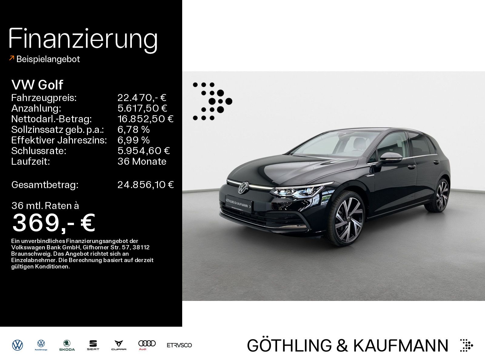 Volkswagen Golf Style 1.5 TSI*NAVI*KAM*SHZ*LED+*ACC*18Zoll*