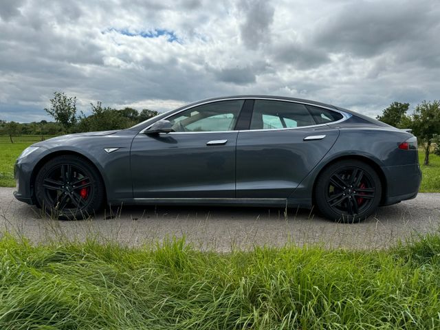 Tesla Model S P85+ Free SuC, Vollausst. - selten