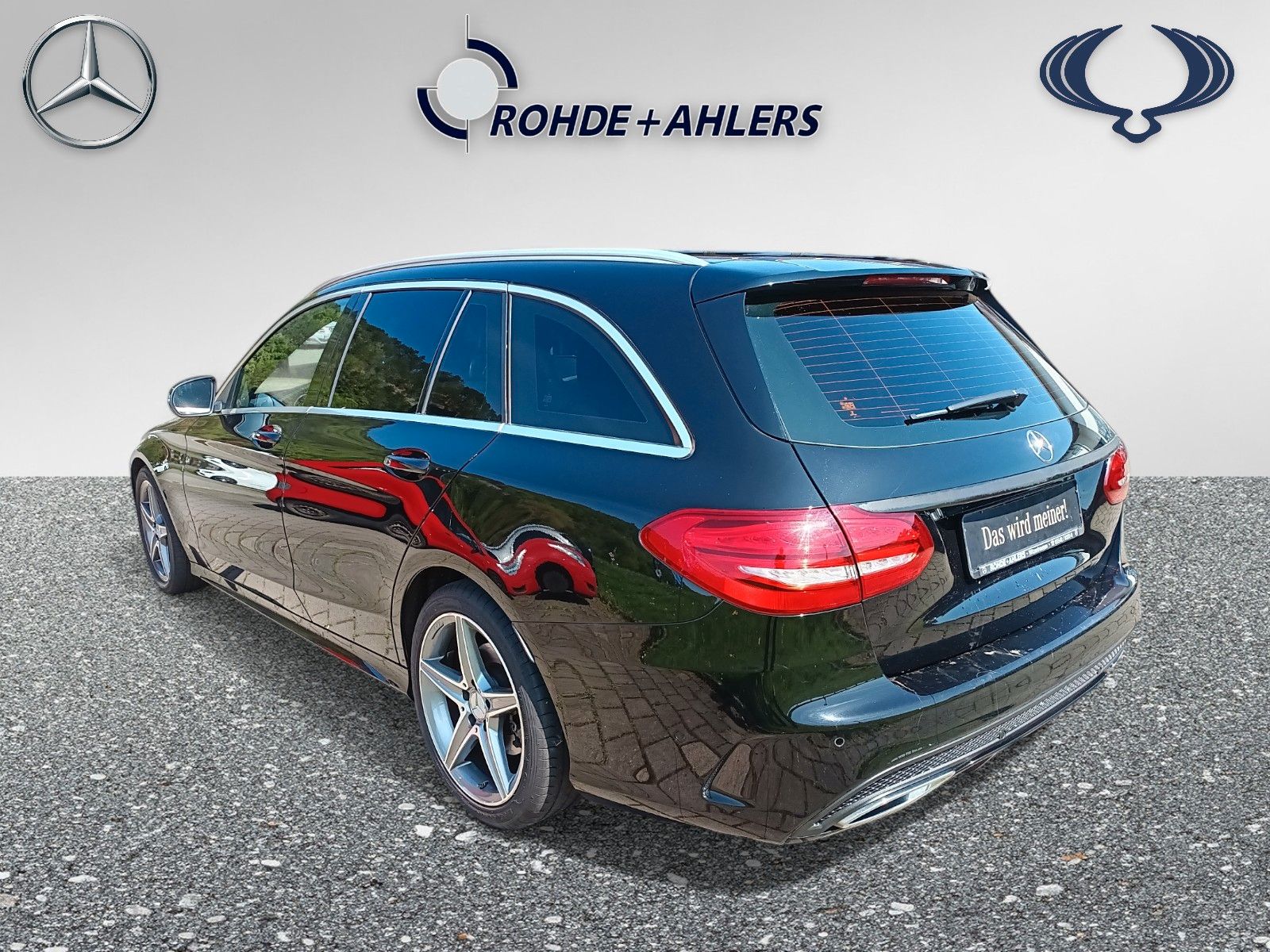 Fahrzeugabbildung Mercedes-Benz C 220T+AMG LINE INTERIEUR+EXTERIEUR+SCHECKHEFT +