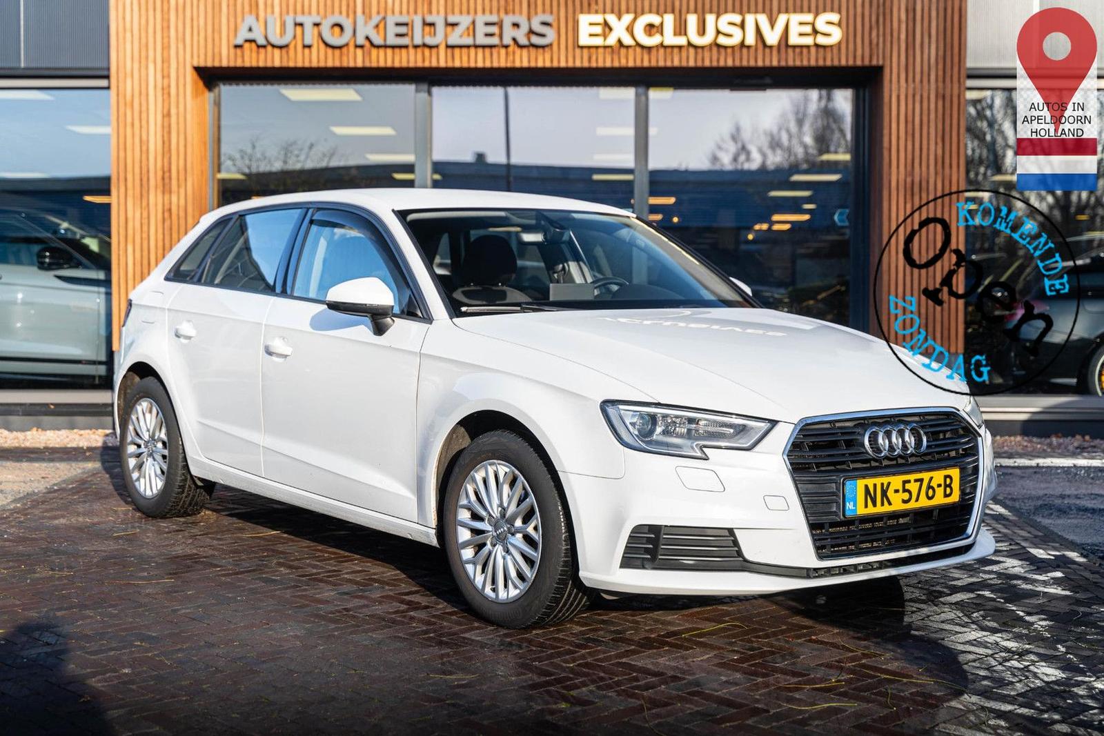 Audi A3 Sportback 1.0 TFSI Koplampreiniging klima 16"
