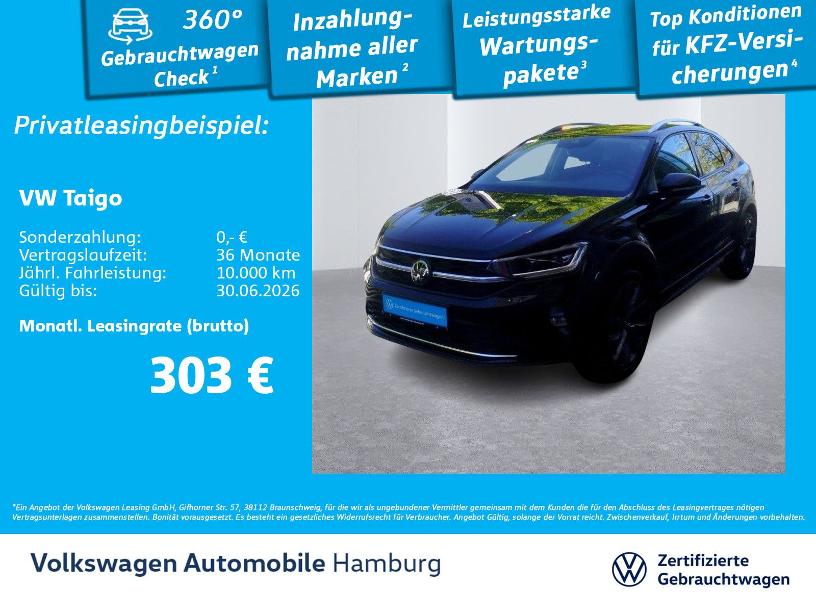 Volkswagen Taigo Style 1.0 TSI DSG Sitzheizung CarPlay PDC