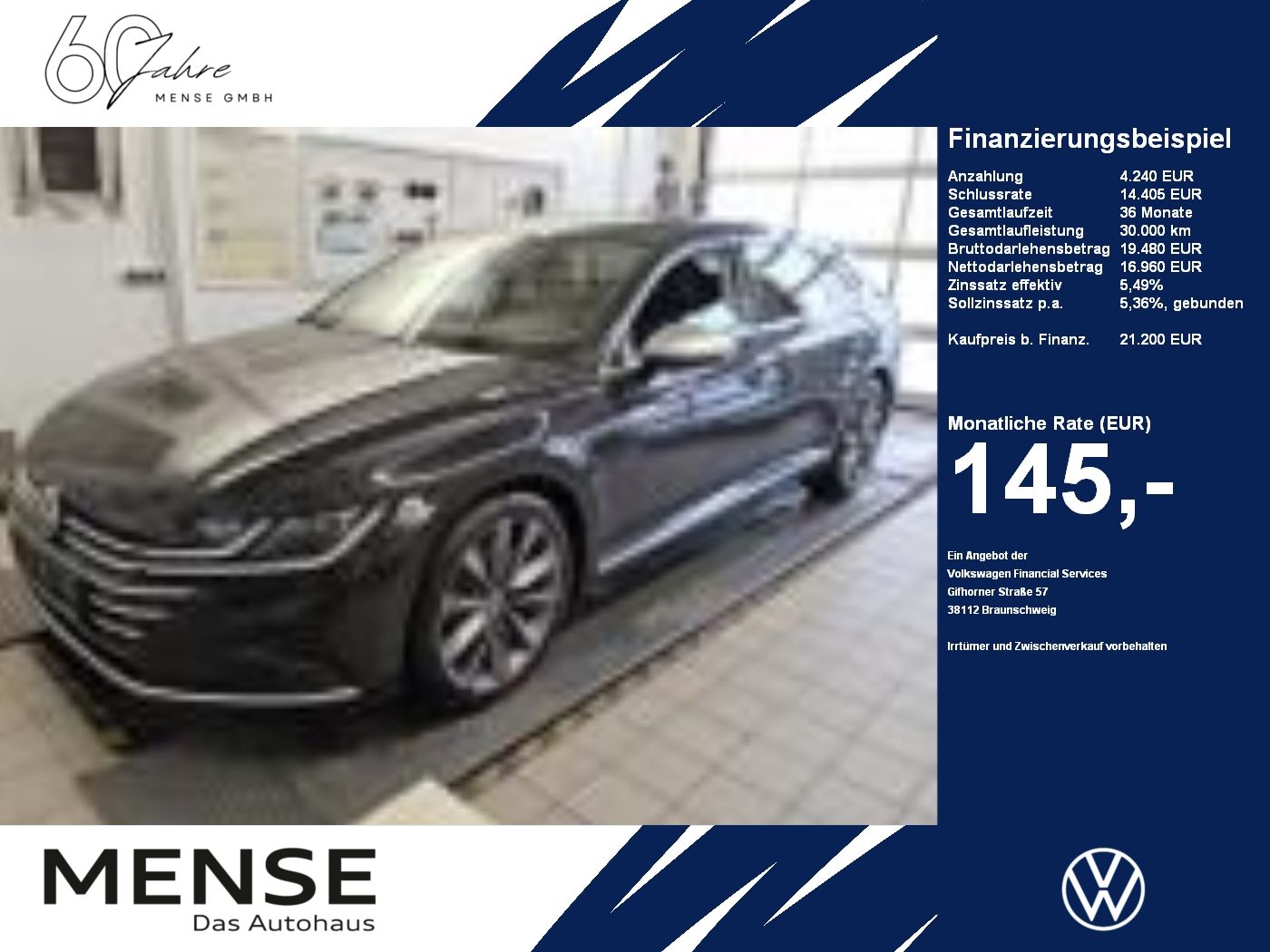 VW Arteon Shootingbrake 2.0 TDI DSG Elegance AHK|LM