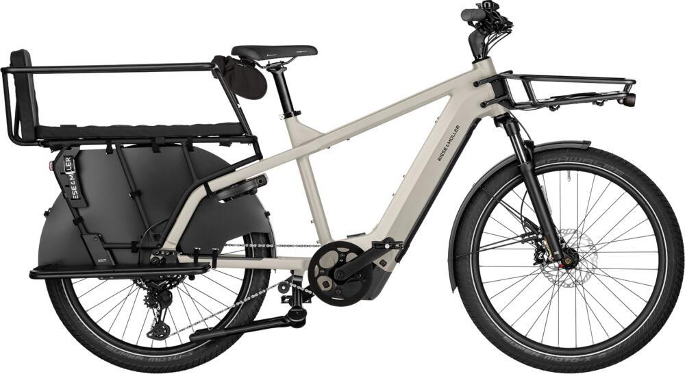 Riese & Müller Multicharger3 FAMILY desert/black 47 cm