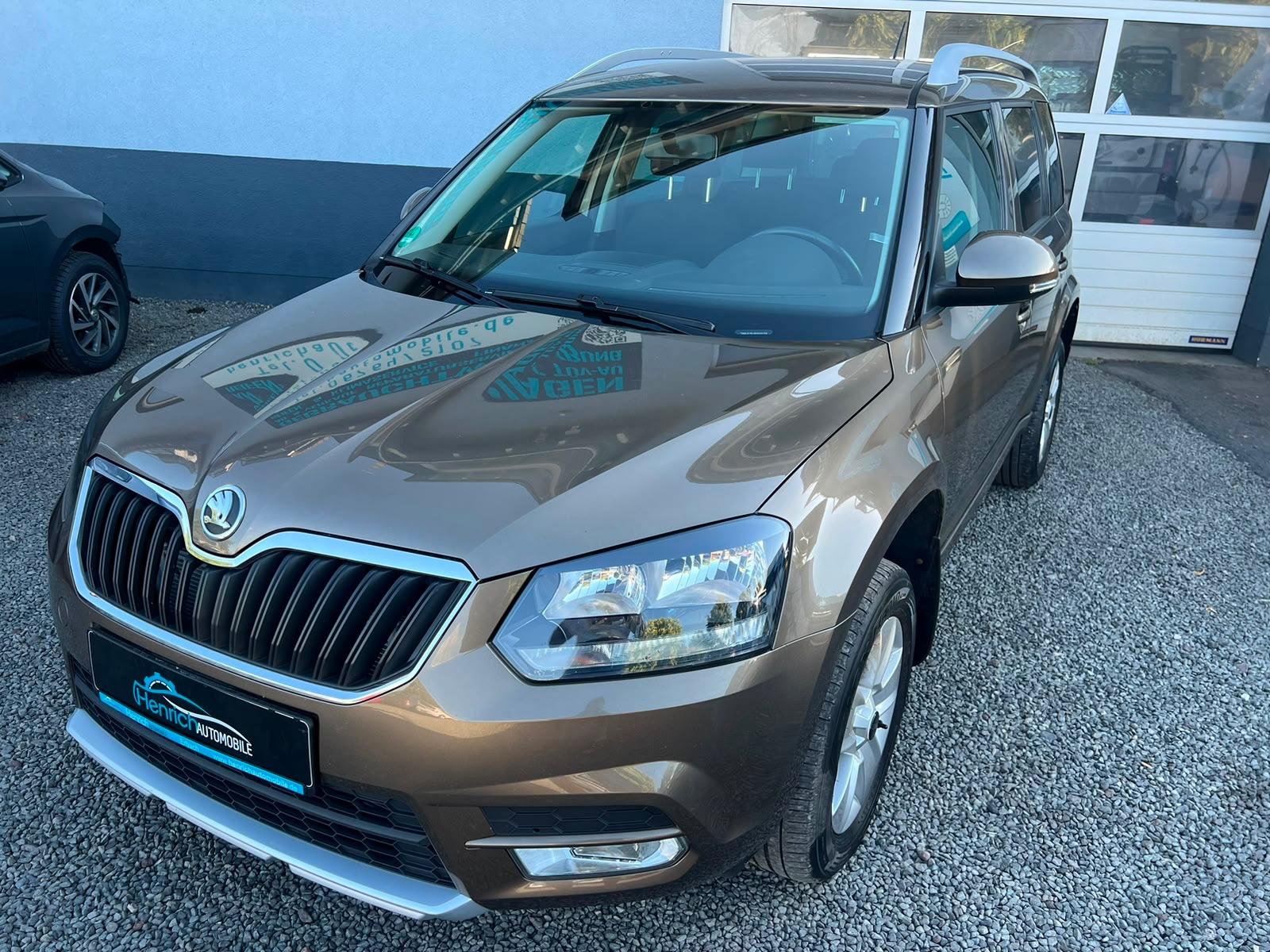 Skoda Yeti Ambition TDI 4x4 Allrad AHK PDC 1.Hand