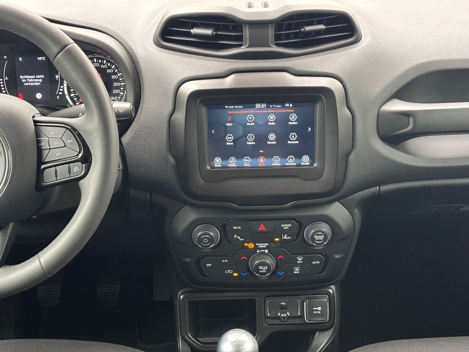 Fahrzeugabbildung Jeep Renegade Longitude//AMBIENTE/APPLE