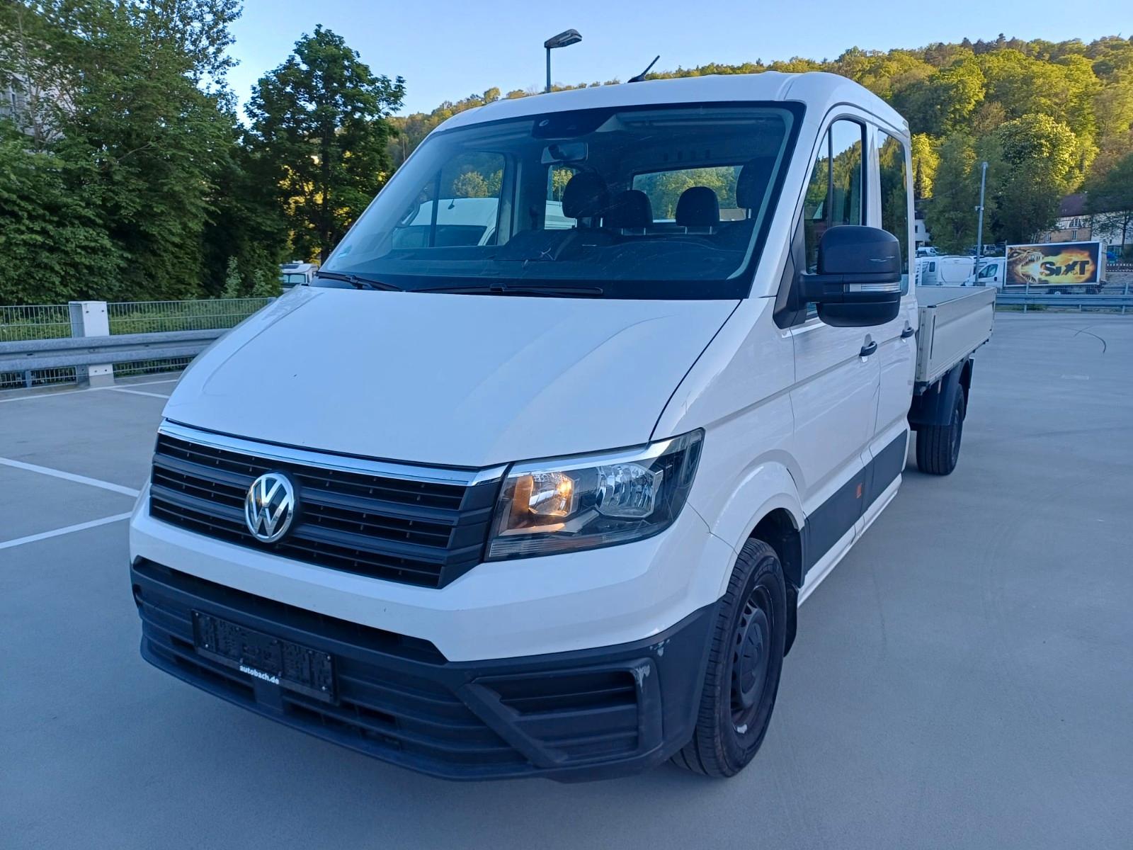 Volkswagen Crafter Pritsche35 DOKA lang*StandHZG*Klima*AHK*