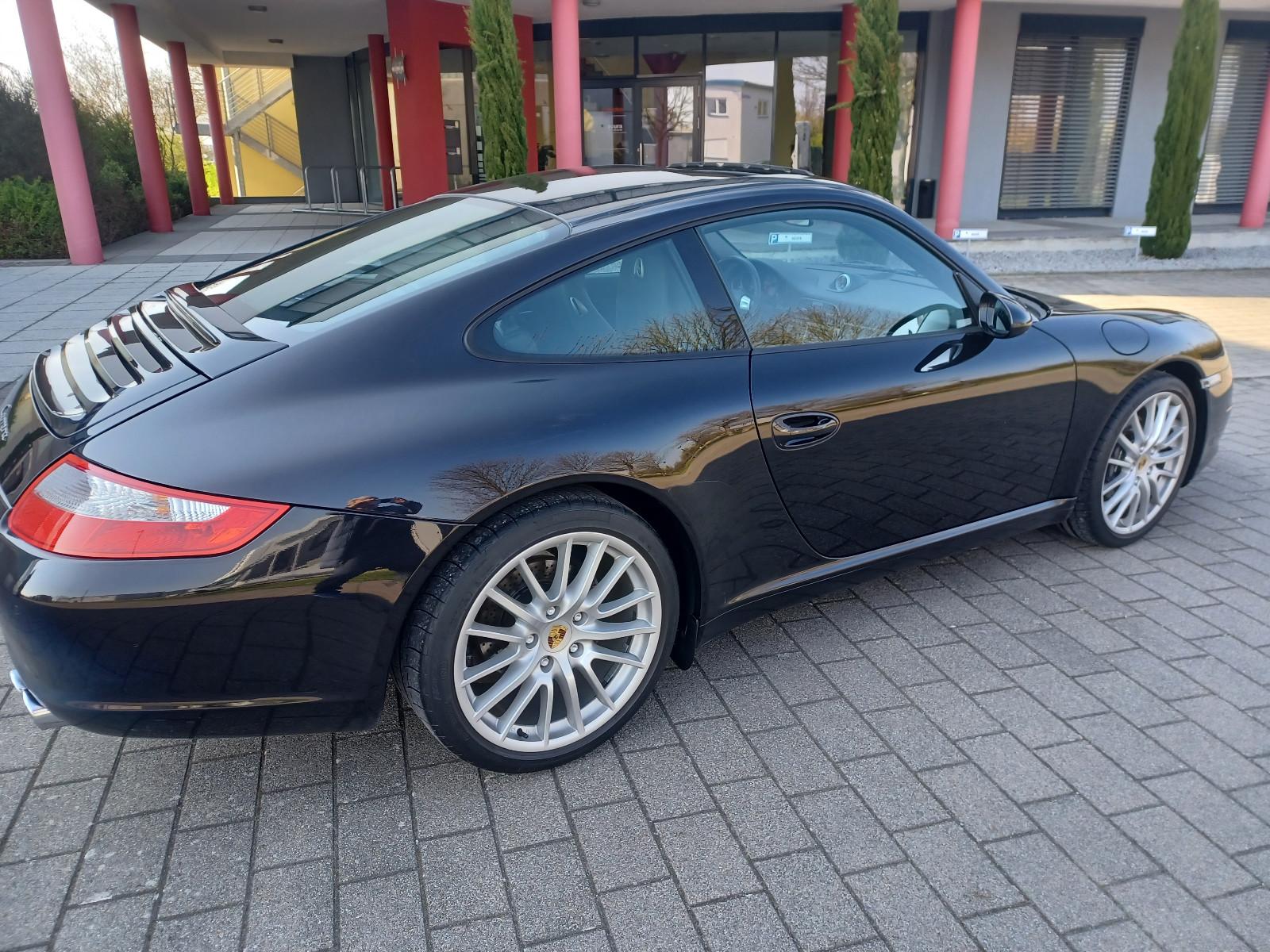 Porsche 997C2Cpe deutsch Service+Reifen neu 3800.-ufrei