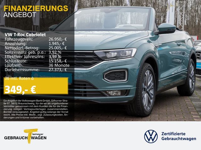 Volkswagen T-Roc Cabriolet 1.5 TSI DSG R-LINE LED VIRTUAL