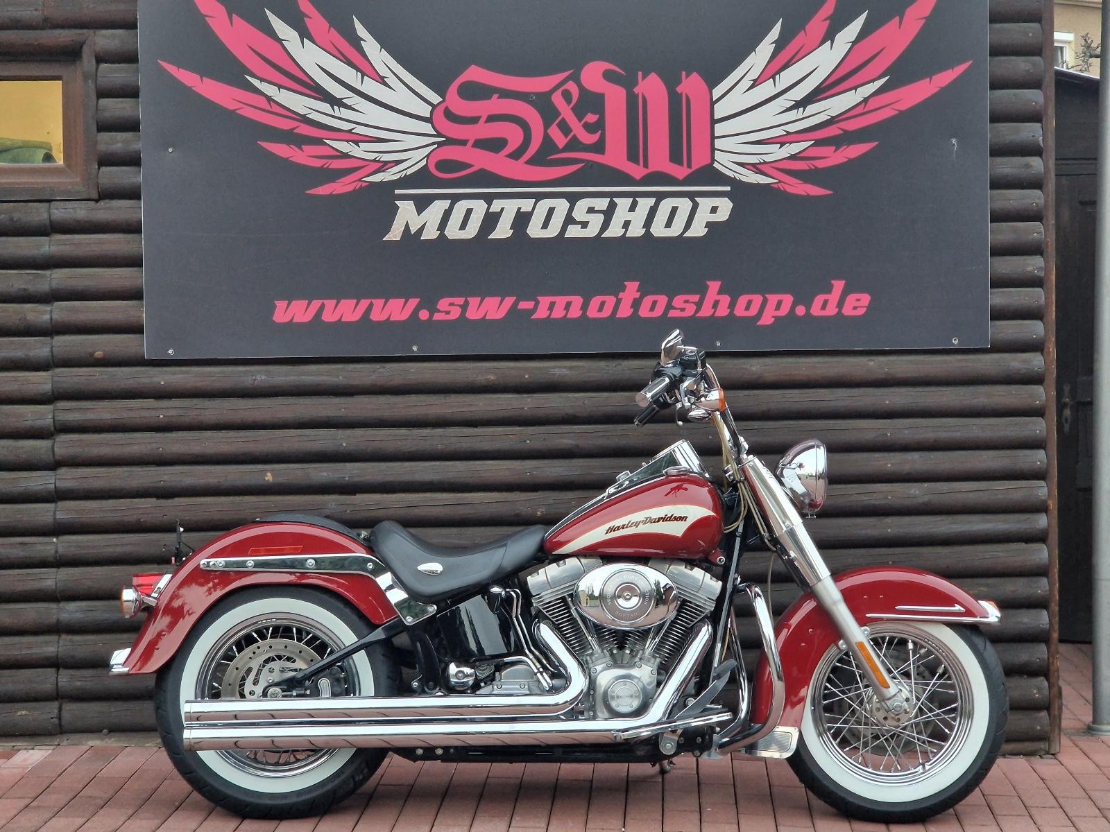 Harley-Davidson FLSTI Softail Heritage  *Pearl Red*