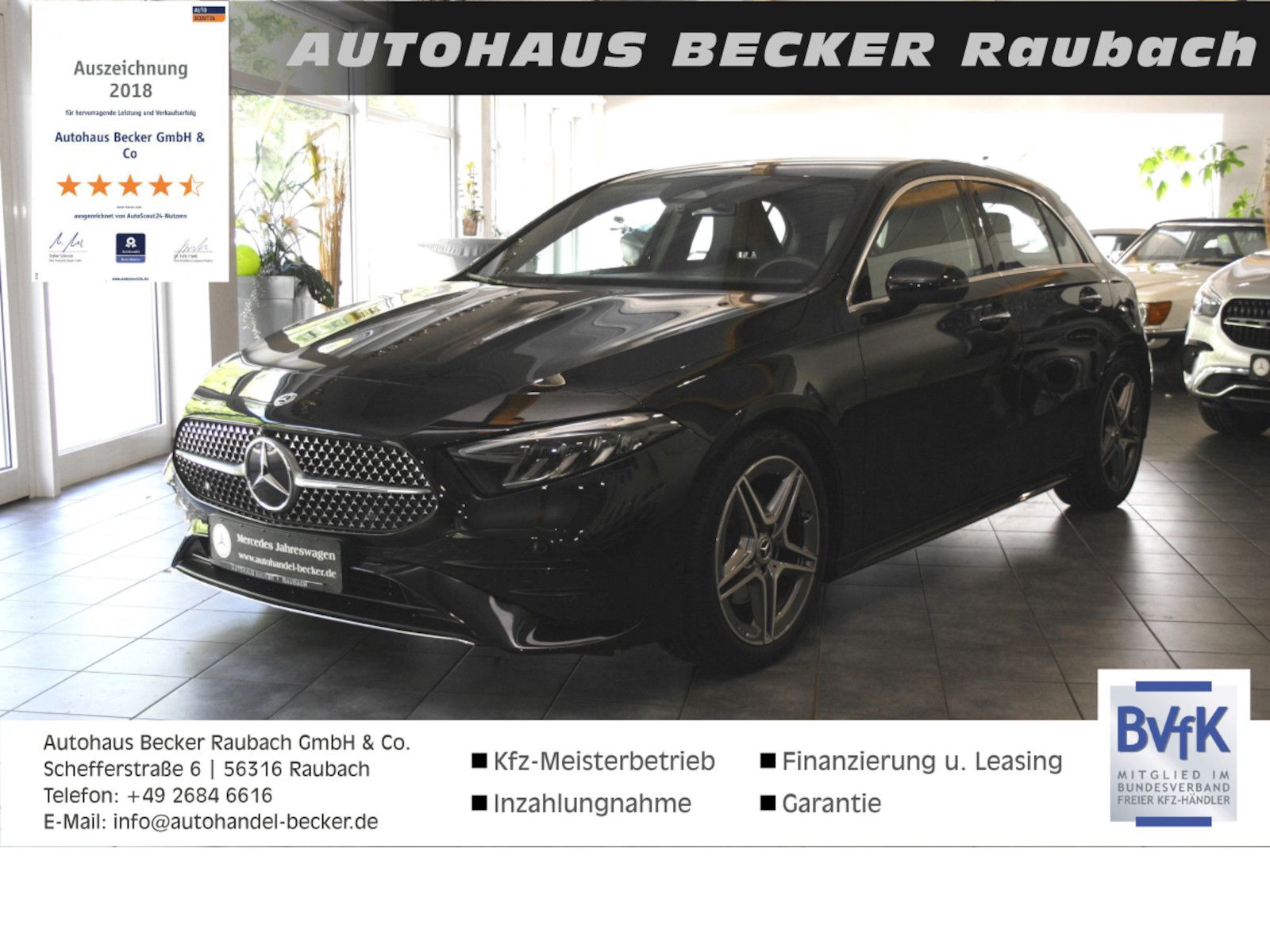 Fahrzeugabbildung Mercedes-Benz A 180 AMG Advanced Plus *MBUX*Ambiente.*Winterpa